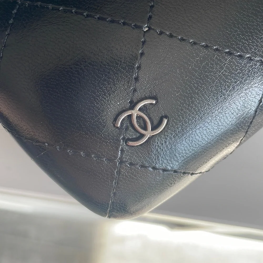 Chanel Sunglasses Glasses Out of Protective Case Large Ergonomics Black - Picture 12 of 16